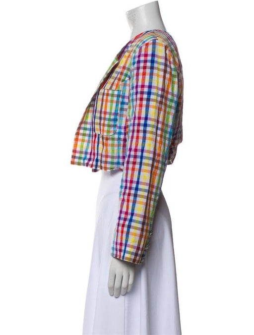 THE REALREAL Blazer con estampado de cuadros Buru - Quierox - Tienda Online