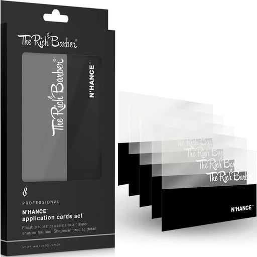 The Rich Barber N'Hance - Tarjetas de aplicación de fibra de construcción de cabello, paquete de 5 - Quierox - Tienda Online