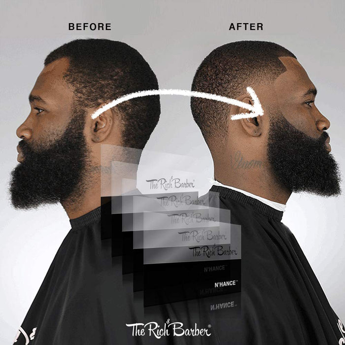 The Rich Barber N'Hance - Tarjetas de aplicación de fibra de construcción de cabello, paquete de 5 - Quierox - Tienda Online