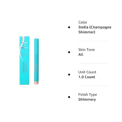 Thrive Cosmetics Iluminador en Barra Brilliant Eye Brightener - Stella/Champagne - Quierox - Tienda Online