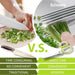 Tijeras de hierbas con 5 cuchillas y kit de limpieza de cocina de acero inoxidable para hierbas - Quierox - Tienda Online