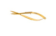 Tijeras de Precisión de Acero Inoxidable en Oro de 24 Quilates - Quierox - Tienda Online