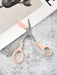 Tijeras rosas para cejas con peine, maquillaje, accesorios de maquillaje. - Quierox - Tienda Online