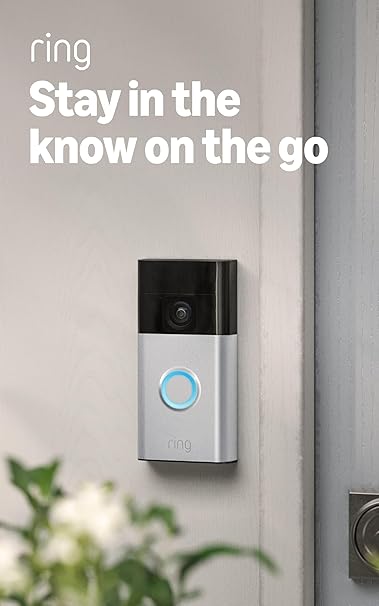 Timbre Ring a batería, seguridad para el hogar o la empresa con video - Quierox - Tienda Online