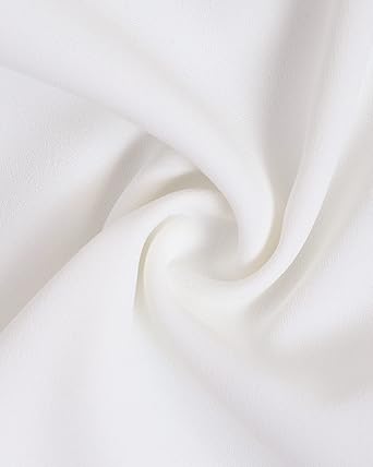 Timeson Blusas de gasa de manga corta para mujer, para oficina, atuendo con cuello - Quierox - Tienda Online