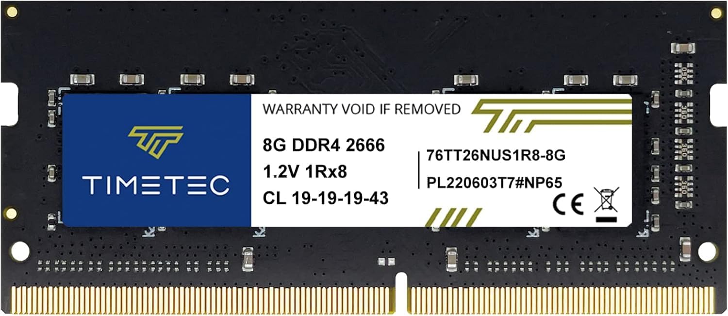 Timetec 8GB DDR4 2666MHz (DDR4-2666) PC4-21300 - Quierox - Tienda Online