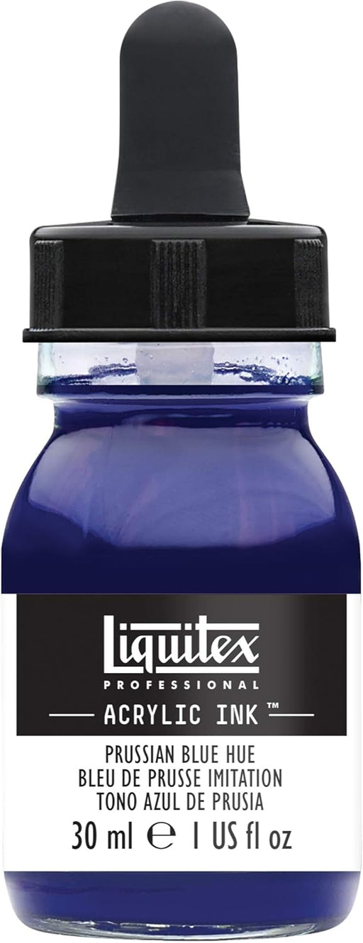 Tinta acrílica profesional Liquitex, frasco de 30 ml (1 oz), tono azul de Prusia - Quierox - Tienda Online