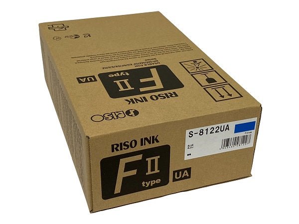 Tinta azul Risograph S - 8122UA (S - 7196) con (2) tubos de 1000 ml - Quierox - Tienda Online