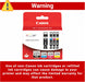 Tinta negra y color Canon, modelo n.° 4530B008, 4 unidades - directa de fábrica. - Quierox - Tienda Online