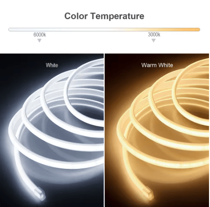 Tira de luces LED COB RA90 de 1 a 35 m, 220 V, 110 V, - Quierox - Tienda Online