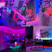 Tira de luces LED con control por aplicación, cinta RGB con Bluetooth e infrarrojos para dormitorio, 4m - Quierox - Tienda Online