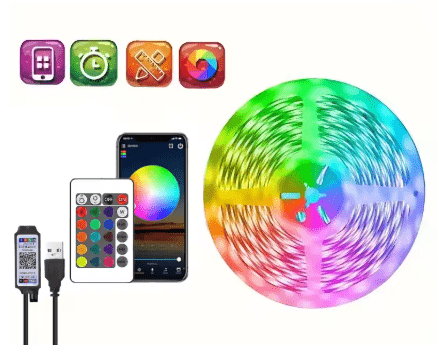 Tira de luces LED de 5V, 16 millones de colores - Quierox - Tienda Online