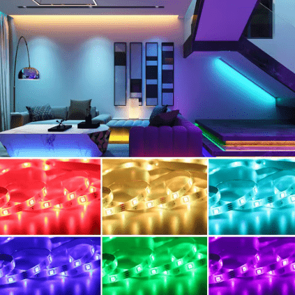 Tira de luces LED de 5V, 16 millones de colores - Quierox - Tienda Online