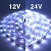 Tira de luces led RGB, de 130 pies, 24 V, controlada mediante aplicación, Bluetooth - Quierox - Tienda Online