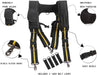 Tirantes para cinturón de herramientas de trabajo pesado - Quierox - Tienda Online