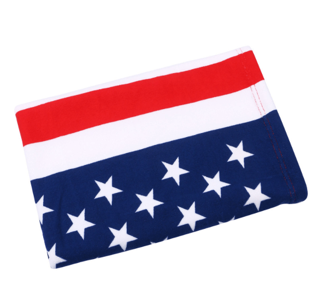 Toalla de baño de secado rápido con bandera americana, estera de natación, para playa - Quierox - Tienda Online