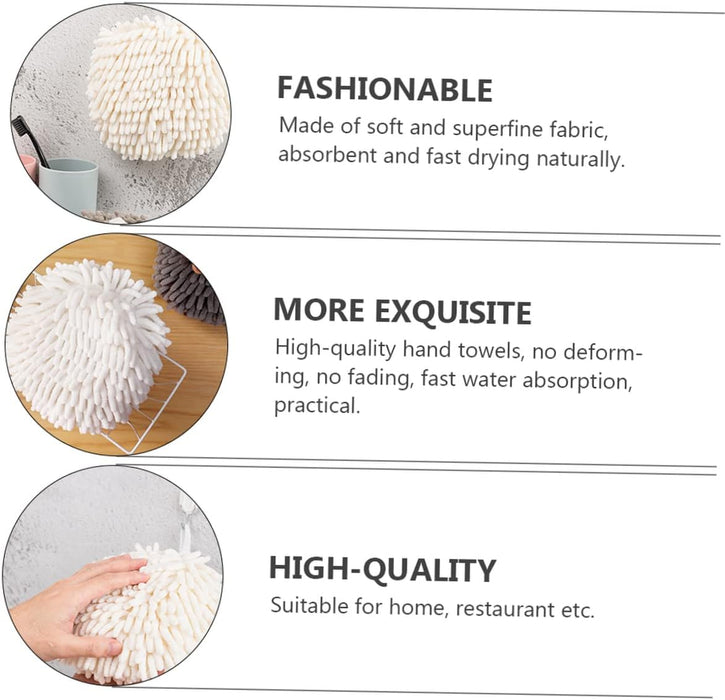 Toalla de mano colgante LYNN para baño, cocina y inodoro: súper absorbente, de secado rápido y sin pelusa - Quierox - Tienda Online