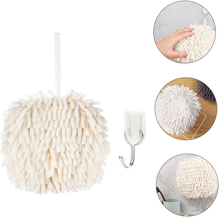 Toalla de mano colgante LYNN para baño, cocina y inodoro: súper absorbente, de secado rápido y sin pelusa - Quierox - Tienda Online