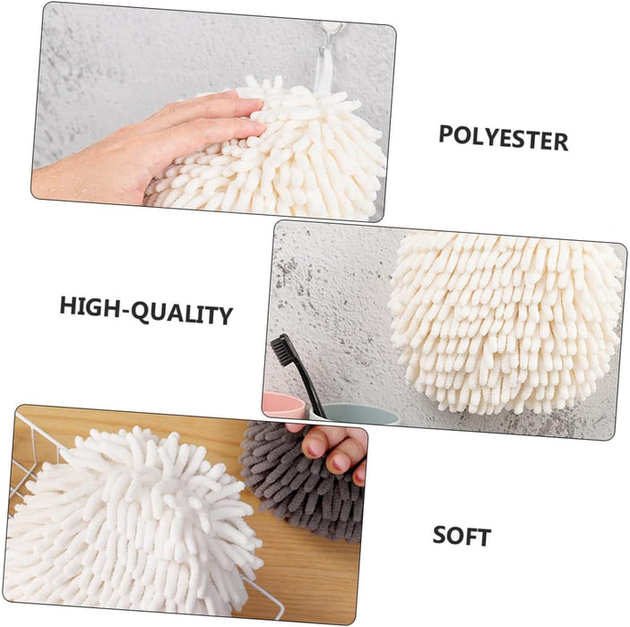 Toalla de mano colgante LYNN para baño, cocina y inodoro: súper absorbente, de secado rápido y sin pelusa - Quierox - Tienda Online