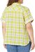 Tommy Hilfiger Camisa de manga corta para mujer , estilo campestre, con estampado - Quierox - Tienda Online