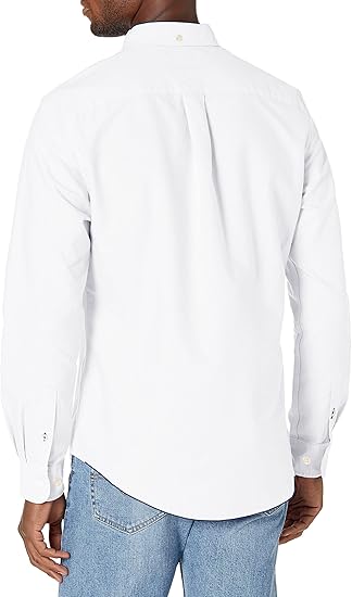 Tommy Hilfiger Camisa Oxford de manga larga con botones para hombre en ajuste regular - Quierox - Tienda Online