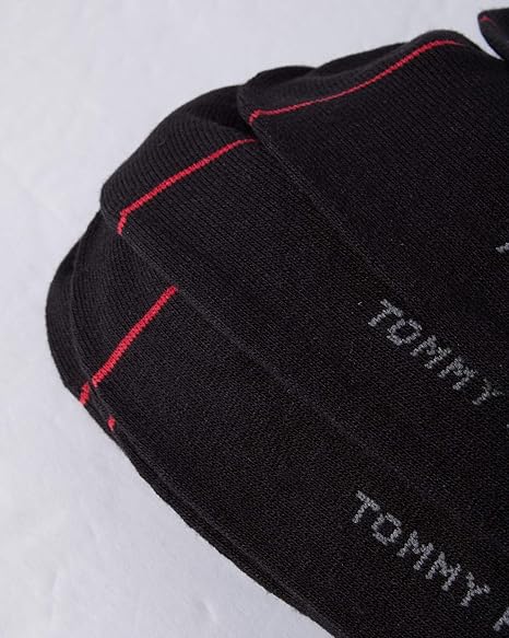 Tommy Hilfiger - Conjunto de cinco pares de calcetines de punto plano en mezcla de rayón - Quierox - Tienda Online