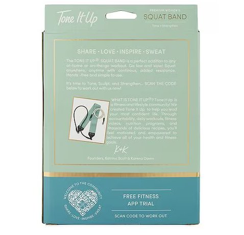 Tone it up Banda para sentadillas - Quierox - Tienda Online