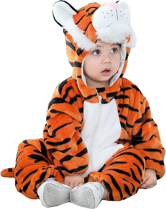 TONWHAR Disfraz unisex de animal para bebé, mameluco con capucha de invierno para niños - Quierox - Tienda Online