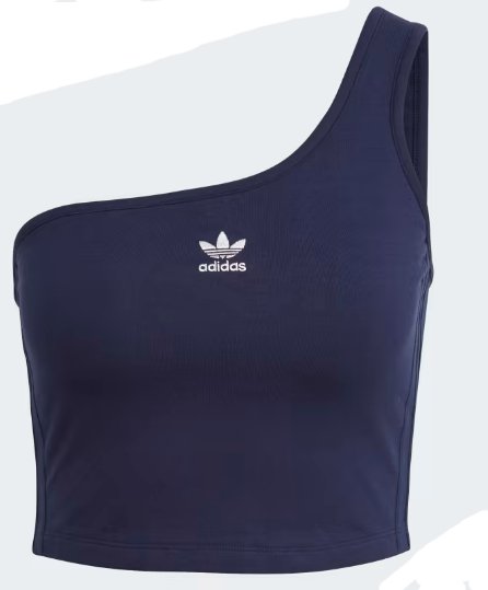 TOP ASIMÉTRICO DE ADIDAS DE LUJO - Quierox - Tienda Online
