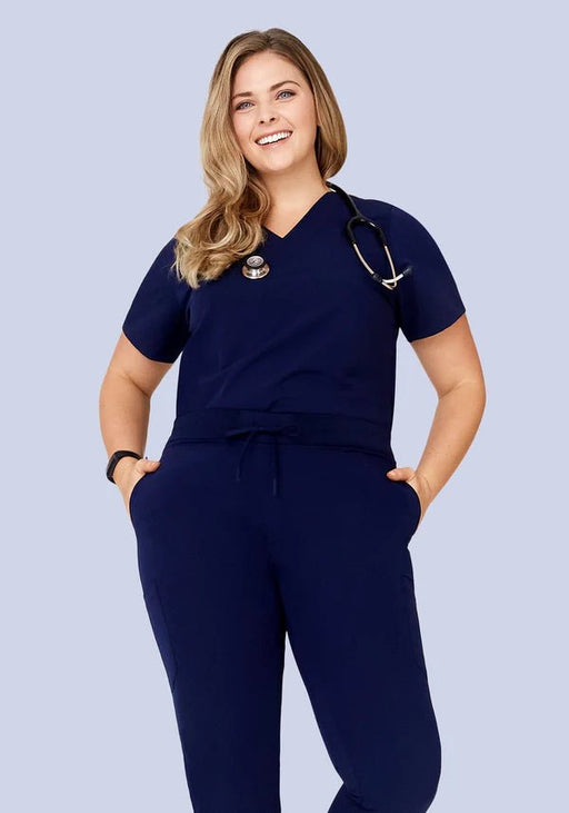 Top de 6 bolsillos azul marino - Quierox - Tienda Online