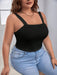 Top de tirantes liso SHEIN Essnce Plus de SHEIN X Shawty Bae - Quierox - Tienda Online