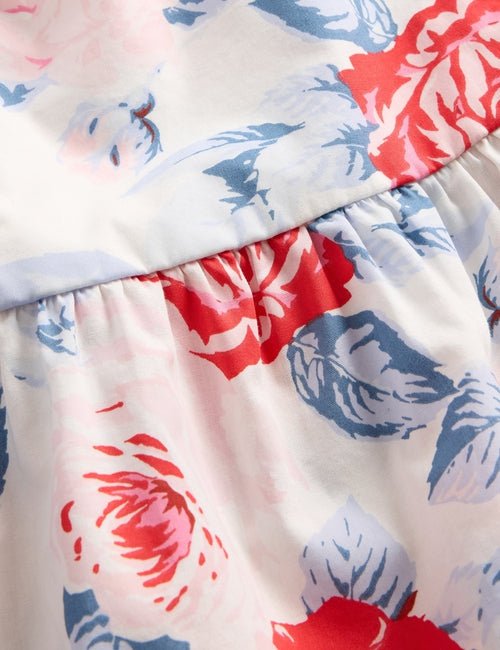 Top peplum con tirantes de lazo para niñas - Quierox - Tienda Online
