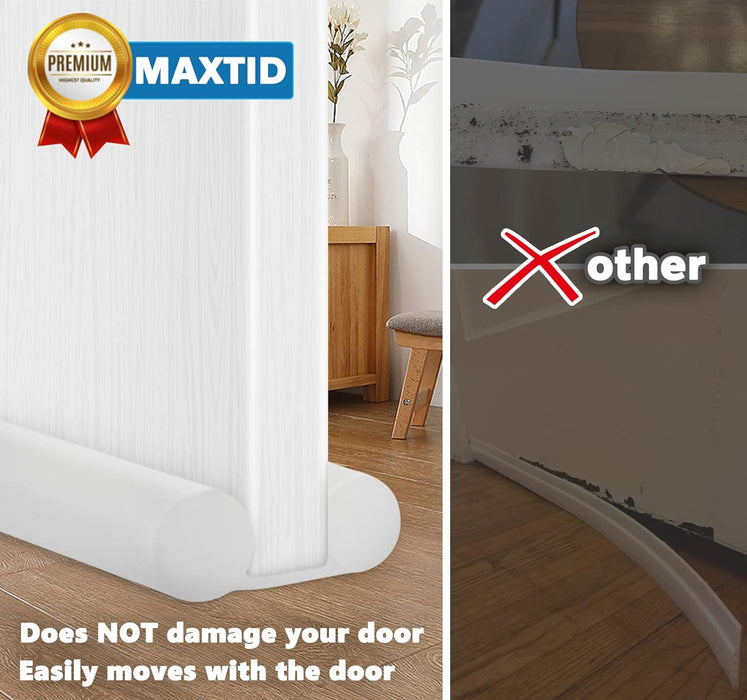Tope de tiro de puerta blanco ajustable 34" de doble cara - Quierox - Tienda Online
