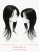 Toppers de cabello de21 pulgadas en negro para mujeres - Quierox - Tienda Online