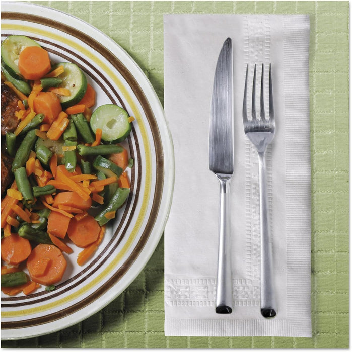 Tork Advanced NP528PA Servilleta de cena suave, 2 capas, 1/8 pliegue (caja de 28 paquetes, 100 por paquete, 2.800 servilletas) - Quierox - Tienda Online