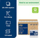 Tork Advanced NP528PA Servilleta de cena suave, 2 capas, 1/8 pliegue (caja de 28 paquetes, 100 por paquete, 2.800 servilletas) - Quierox - Tienda Online