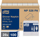 Tork Advanced NP528PA Servilleta de cena suave, 2 capas, 1/8 pliegue (caja de 28 paquetes, 100 por paquete, 2.800 servilletas) - Quierox - Tienda Online