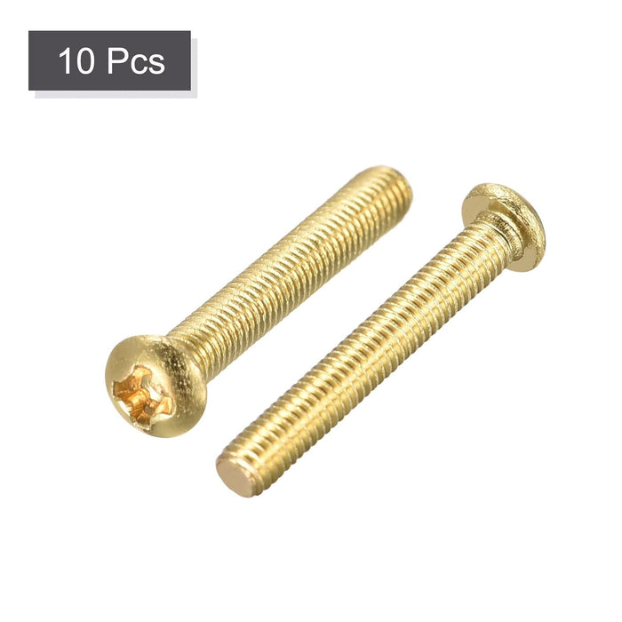 Tornillos de latón para máquina, tornillos Phillips M3 x 20 mm para muebles, equipos - Quierox - Tienda Online