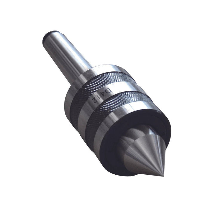 Torno CNC de servicio medio MT2 con cono Morse de centro vivo y triple rodamiento 2MT - Quierox - Tienda Online