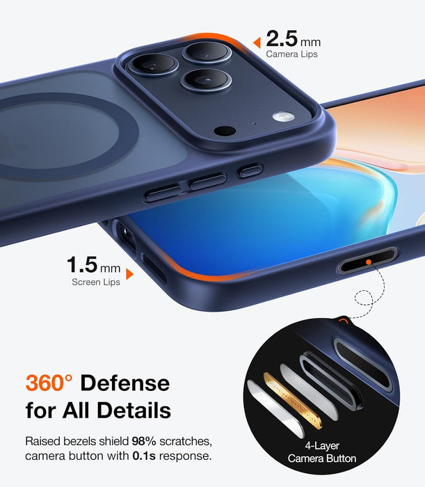 TORRAS Funda magnética más fuerte y a prueba de golpes para iPhone 17 Pro Max - Quierox - Tienda Online