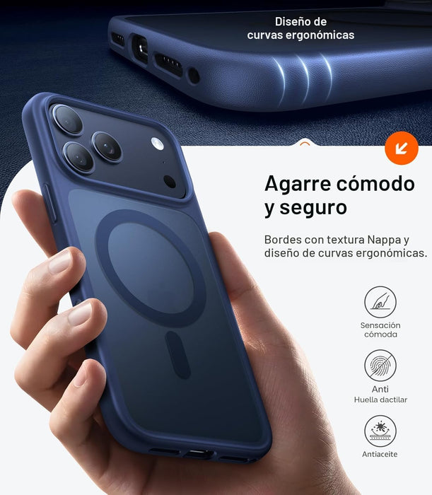 TORRAS Funda magnética más fuerte y a prueba de golpes para iPhone 17 Pro Max - Quierox - Tienda Online