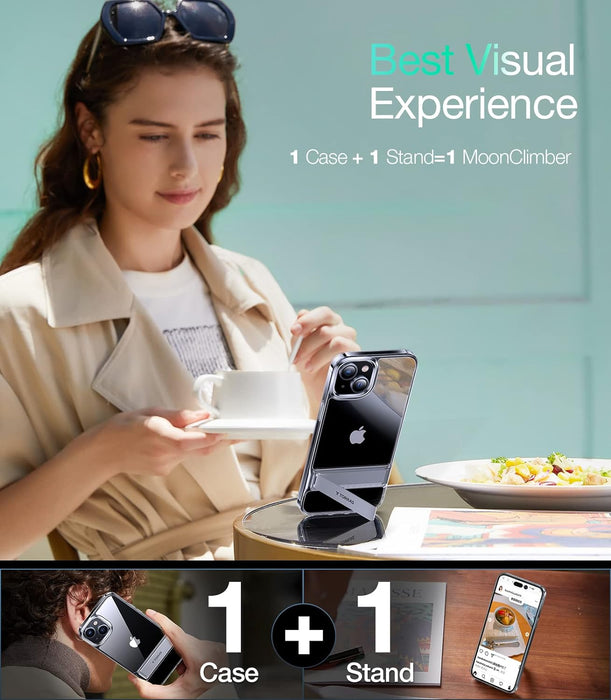 TORRAS MoonClimber - Funda para iPhone 13 pro max, 3 formas de soporte - Quierox - Tienda Online