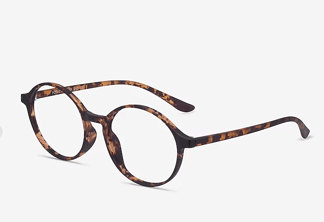 Tortoise Eyeglasses Gafas poéticas Gafas redondas - Quierox - Tienda Online