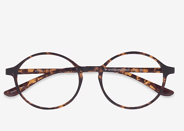 Tortoise Eyeglasses Gafas poéticas Gafas redondas - Quierox - Tienda Online