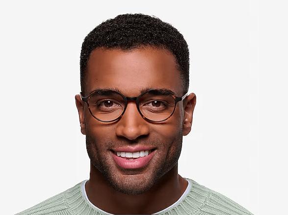 Tortoise Eyeglasses Gafas poéticas Gafas redondas - Quierox - Tienda Online