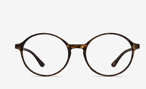 Tortoise Eyeglasses Gafas poéticas Gafas redondas - Quierox - Tienda Online