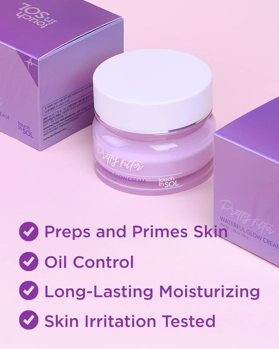 Touch in Sol Crema hidratante hidratante en gel facial de 1.76 oz. - Quierox - Tienda Online