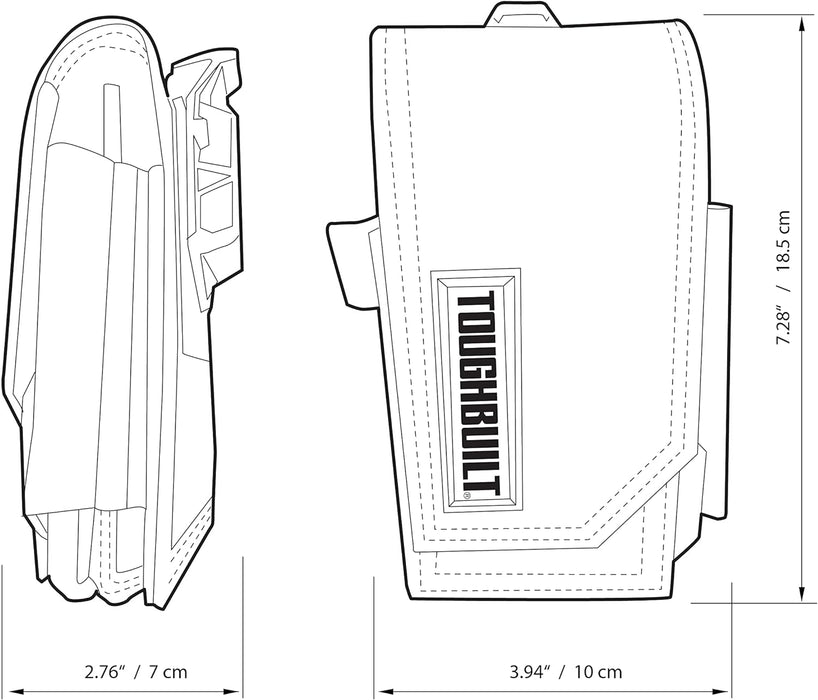 ToughBuilt - Funda para teléfono inteligente con bolsillos para lápices - Quierox - Tienda Online