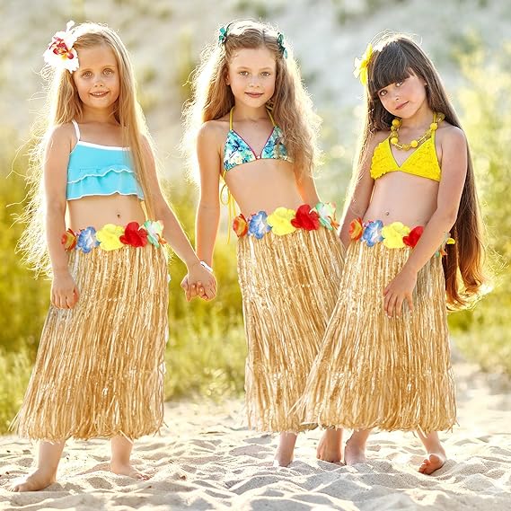 Toulite 36 faldas hawaianas de hierba hawaiana Luau Hula de 24 pulgadas - Quierox - Tienda Online