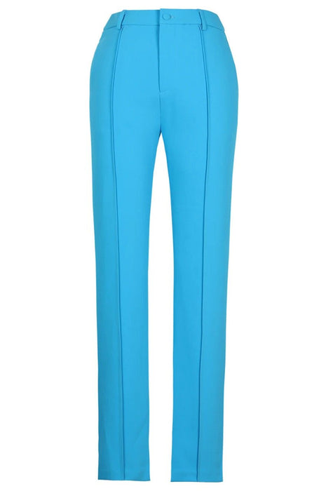 Traje de manga larga con bloques de color azul y blanco - Quierox - Tienda Online